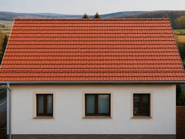 Ilustračná fotografia – keramické škridlové strechy